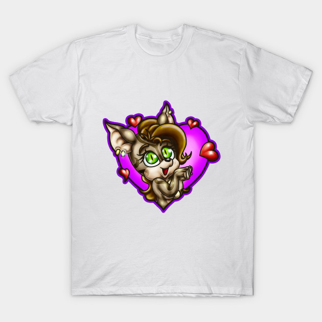 Chibi Lizzy Love T-Shirt-TOZ